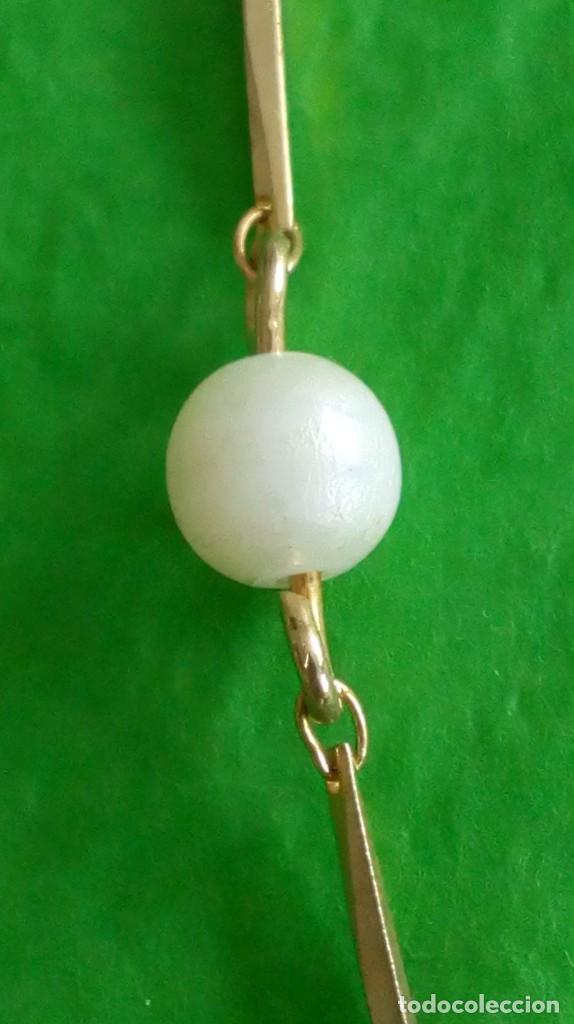 Joyeria: Gargantilla dorada y perlas - Foto 3