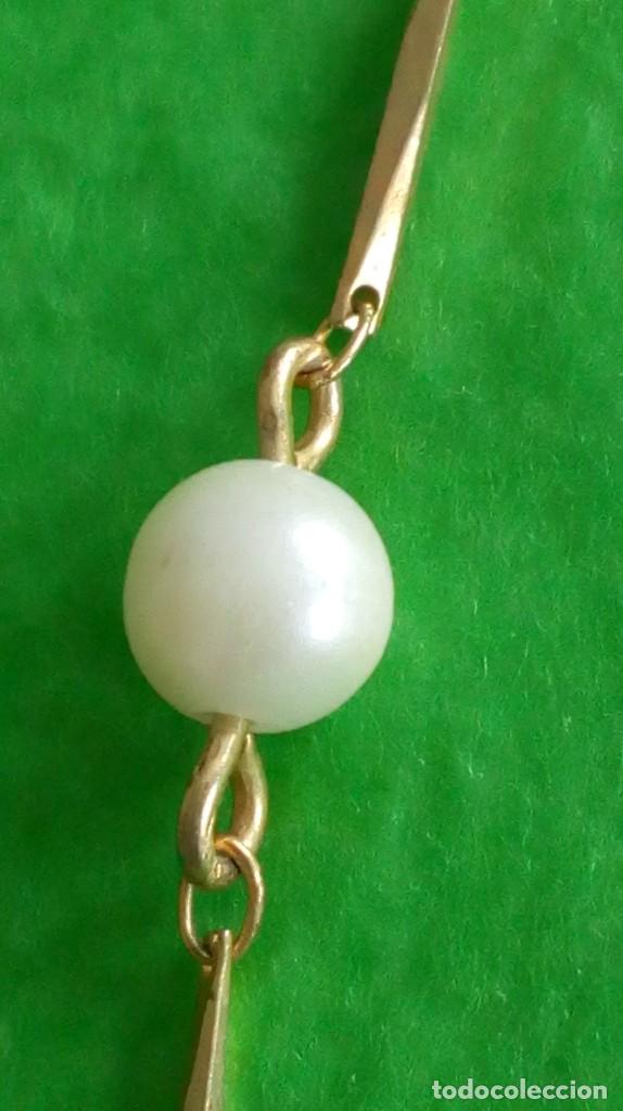 Joyeria: Gargantilla dorada y perlas - Foto 4