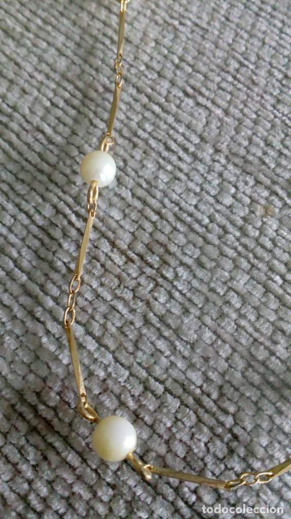 Joyeria: Gargantilla dorada y perlas - Foto 8