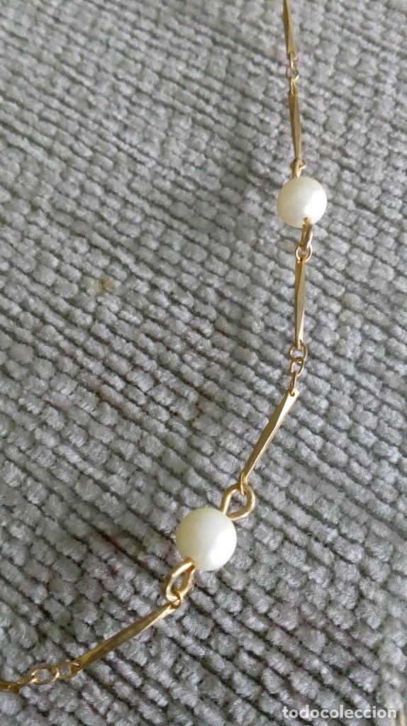 Joyeria: Gargantilla dorada y perlas - Foto 9