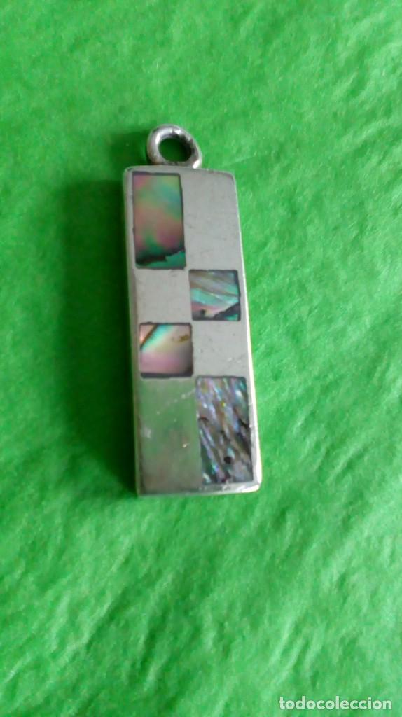 Joyeria: Colgante de plata y n&aacute;car - Foto 4