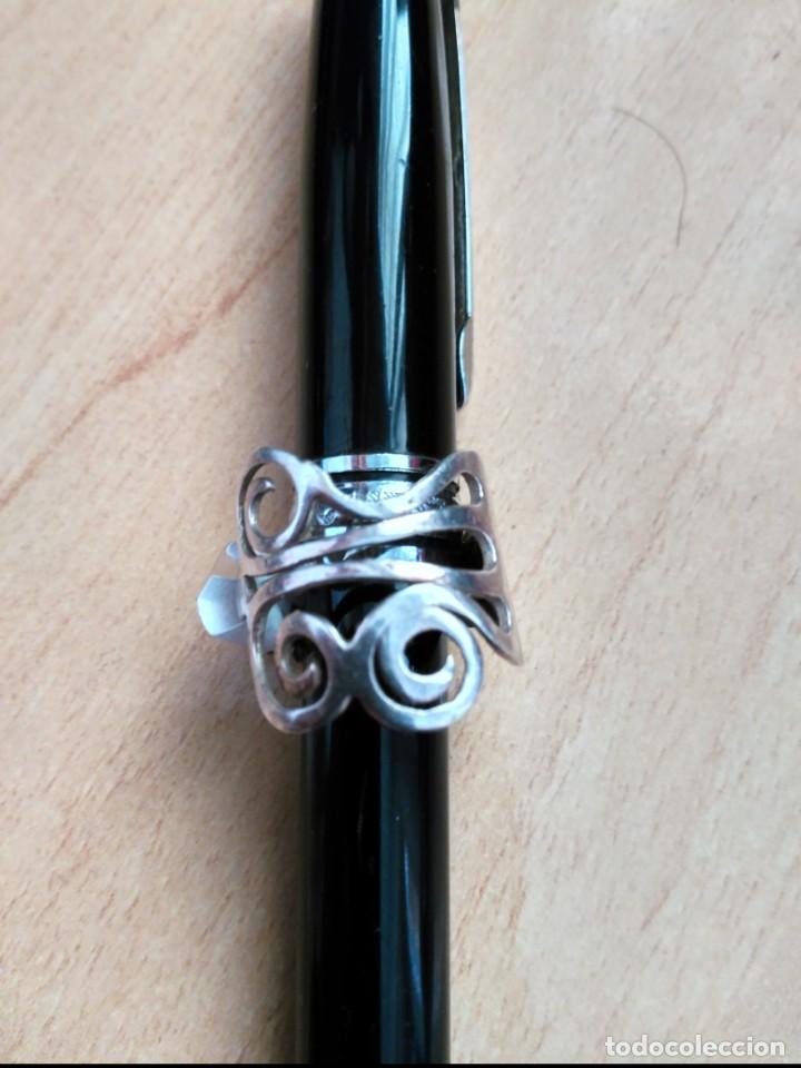 Joyeria: anillo en plata con bonito arabesco