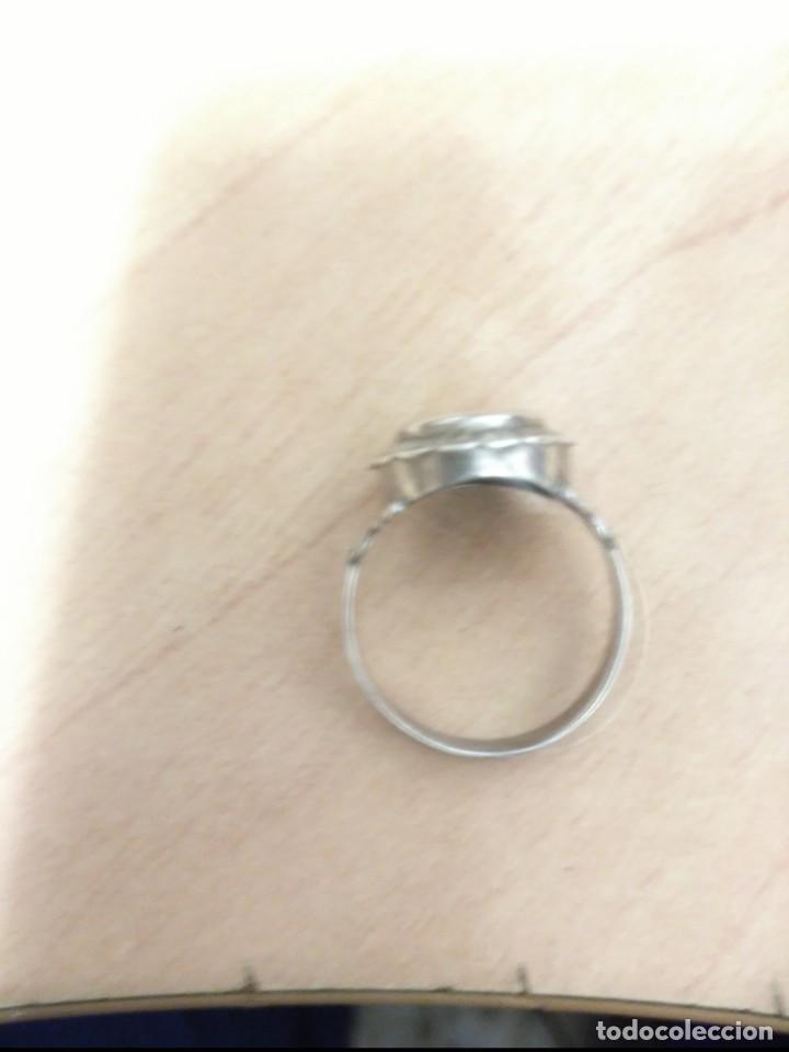 Joyeria: antiguo anillo en plata  bonito dise&ntilde;o - Foto 2