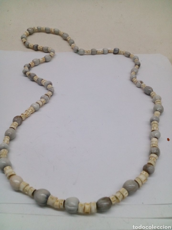 Joyeria: Collar de semillas y huesos - Foto 1