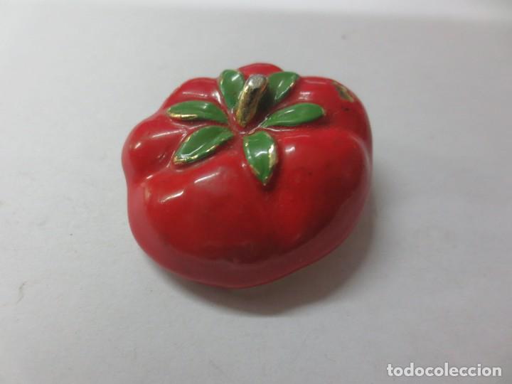 Joyeria: BROCHE ANTIGUO TOMATE - Foto 1