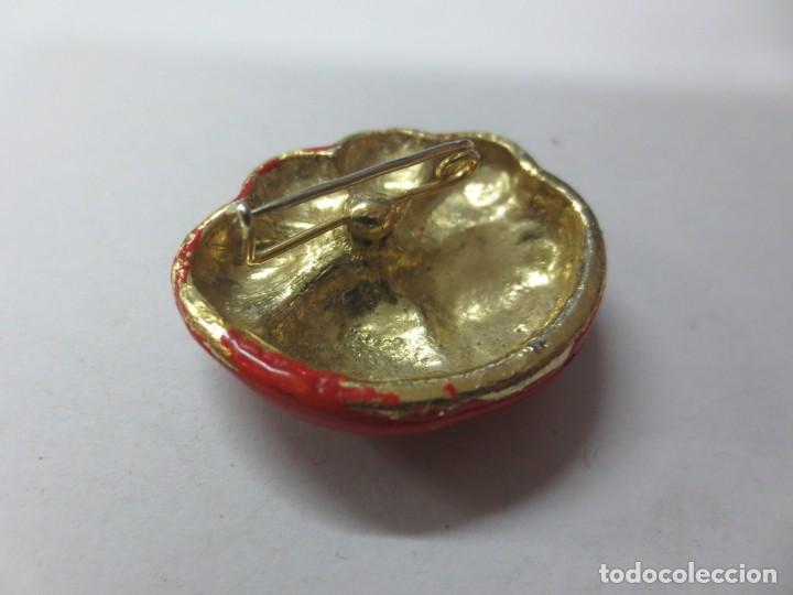 Joyeria: BROCHE ANTIGUO TOMATE - Foto 2