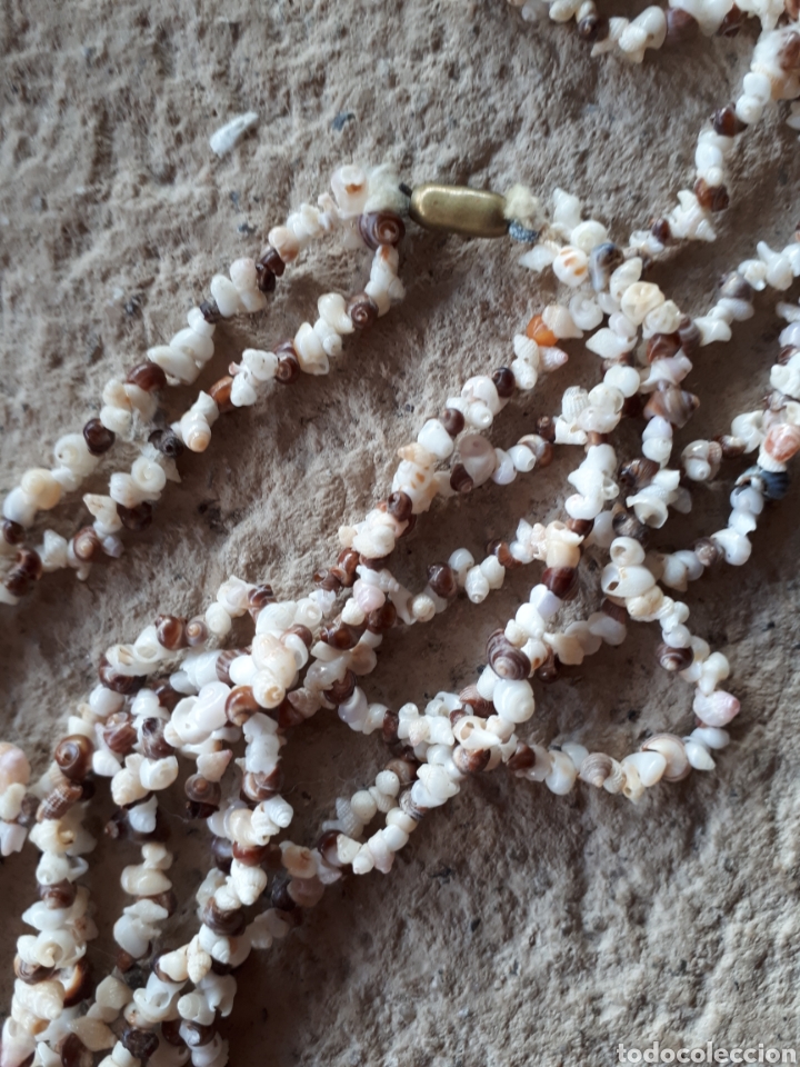 Joaillerie: Collar vintage caracolas a&ntilde;os 70