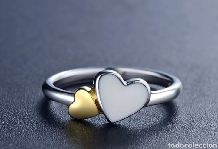 Joyeria: Anillo corazones de Plata ENV&Iacute;O GRATIS!! - Foto 3