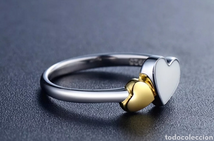 Joyeria: Anillo corazones de Plata ENV&Iacute;O GRATIS!! - Foto 4