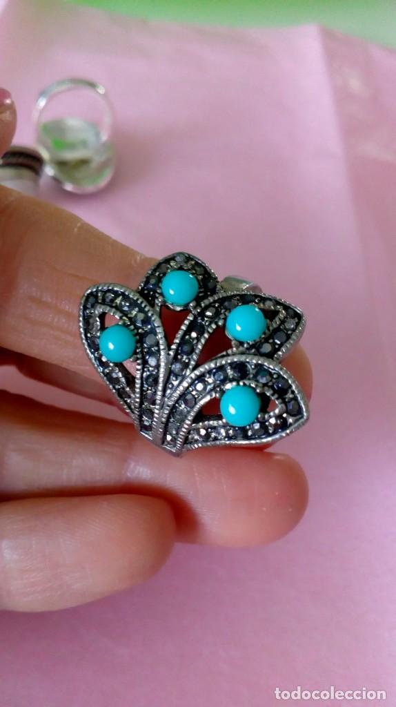 Joyeria: Lote de 5 anillos - Foto 9