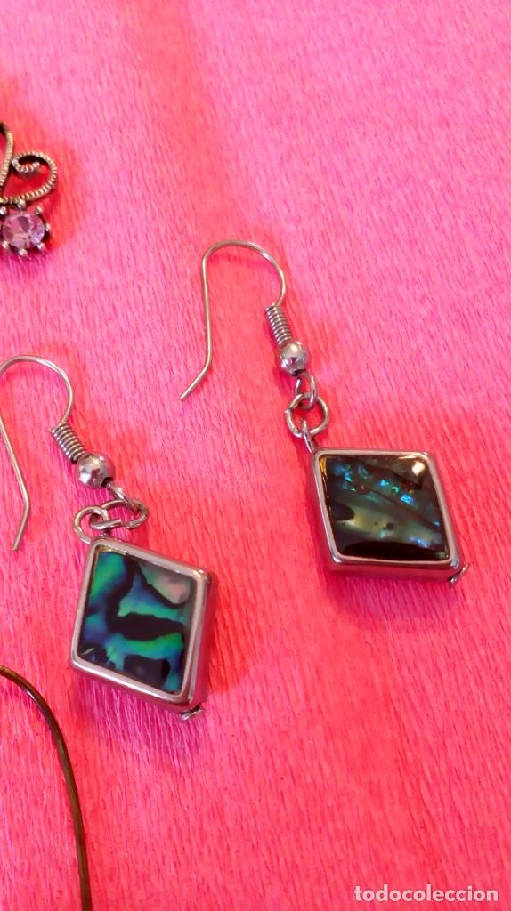 Joyeria: Lote de 4 pares de pendientes - Foto 4
