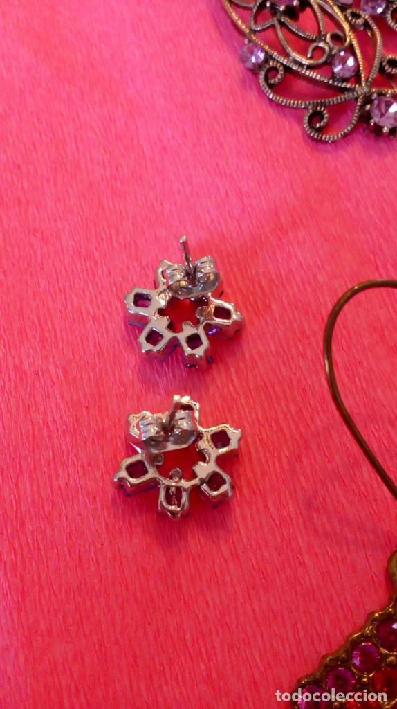 Joyeria: Lote de 4 pares de pendientes - Foto 6