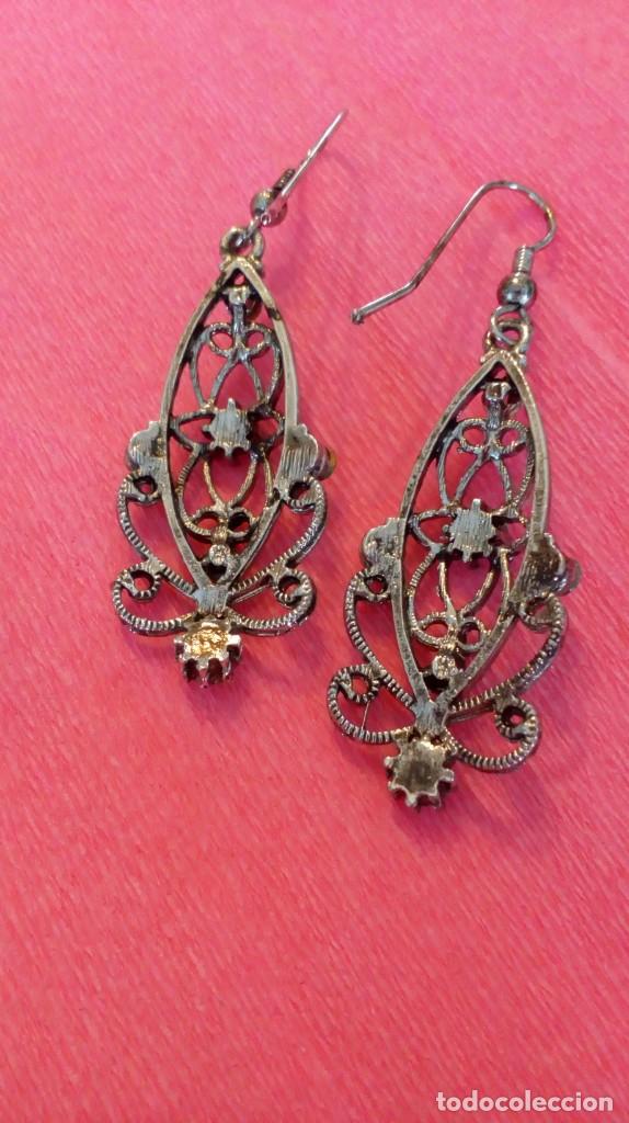Joyeria: Lote de 4 pares de pendientes - Foto 8
