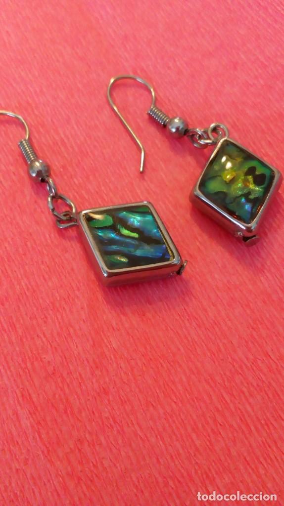 Joyeria: Lote de 4 pares de pendientes - Foto 9