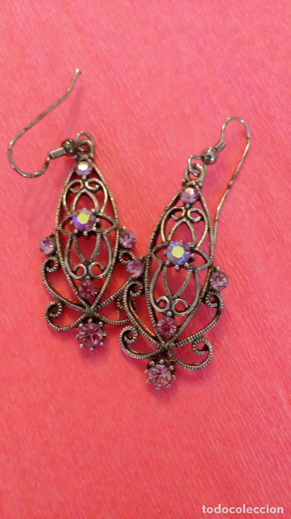 Joyeria: Lote de 4 pares de pendientes - Foto 10
