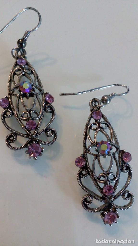 Joyeria: Lote de 4 pares de pendientes - Foto 13