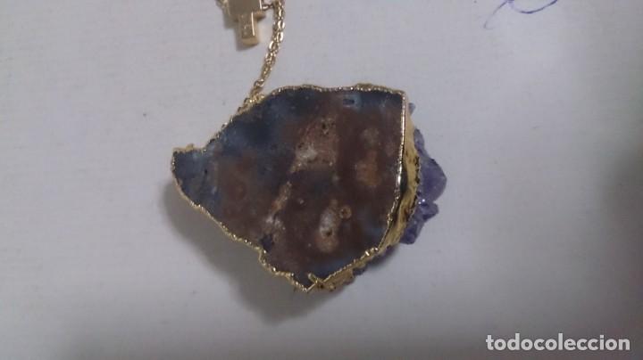 Joyeria: Colgante de Amatista con cadena dorada - Foto 5