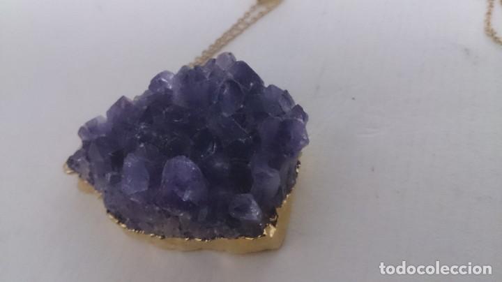 Joyeria: Colgante de Amatista con cadena dorada - Foto 7