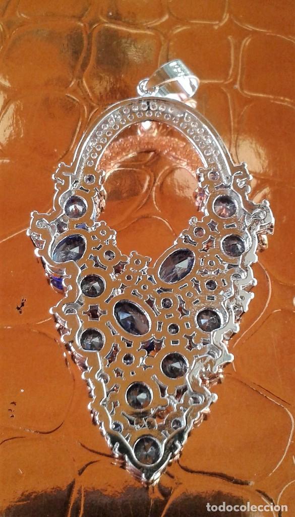 Joyeria: COLGANTE CRISTAL AZUL Y BLANCO - Foto 4