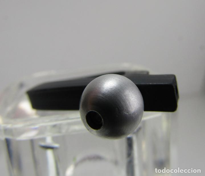 Joyeria: SORTIJA CAUCHO NEGRO CON PERLA GRIS - Foto 2
