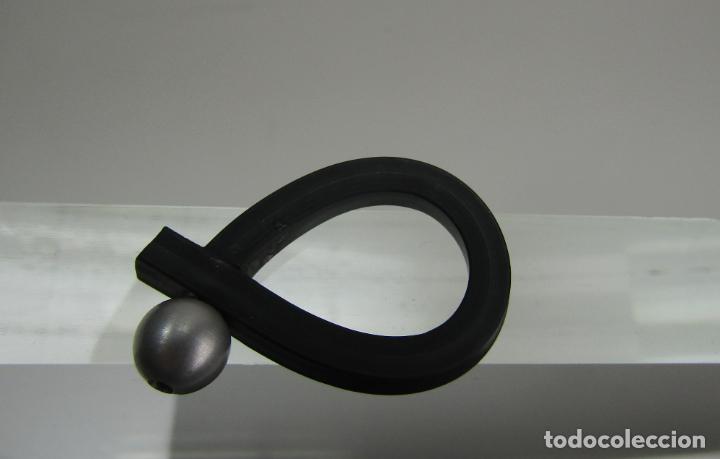 Joyeria: SORTIJA CAUCHO NEGRO CON PERLA GRIS - Foto 3