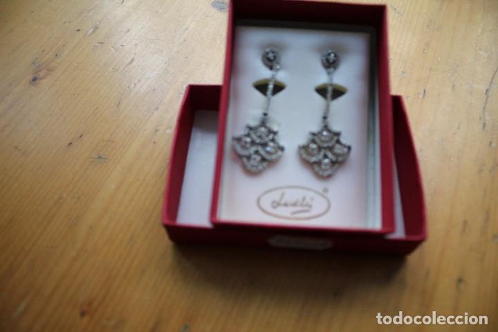 Schmuck: PENDIENTES DE PLATA Y ZIRCONITAS MARCA LUCHI CABRERA SEVILLA