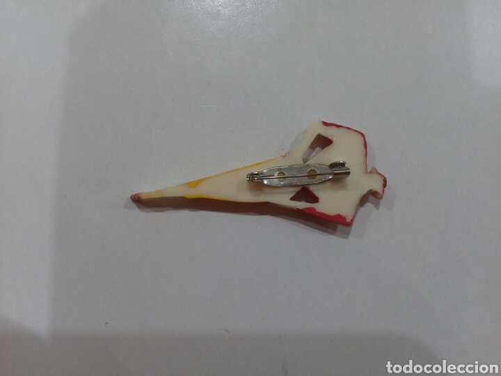 Joyeria: Broche vintage de plastico a&ntilde;os 1980 - Foto 2
