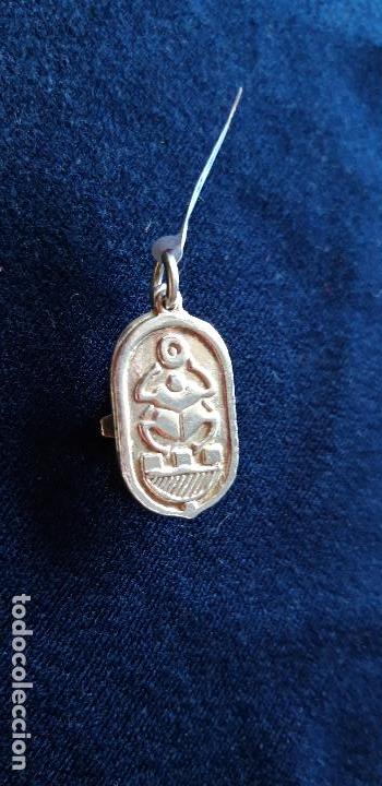 Joyeria: Escarabajo egipcio de plata - Foto 2