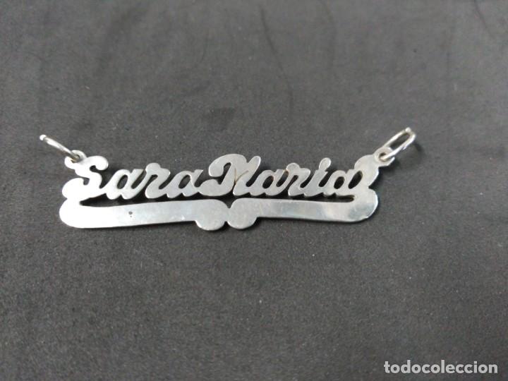 Joyeria: COLGANTE EN PLATA SARA MARIA - Foto 1