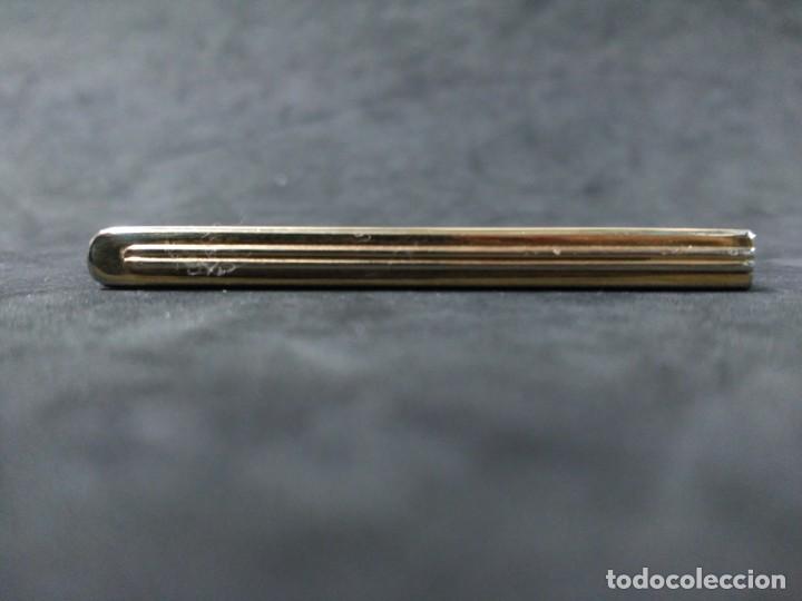 Joyeria: PASADOR DE CORBATA EN METAL DORADO - Foto 1