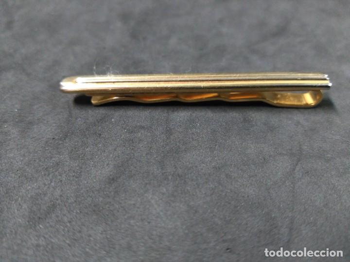 Joyeria: PASADOR DE CORBATA EN METAL DORADO - Foto 7