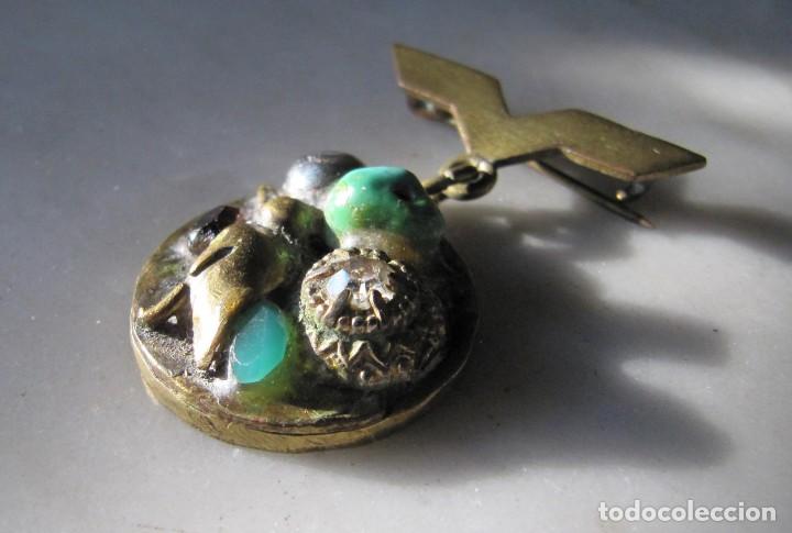 Joyeria: broche de metal - Foto 2
