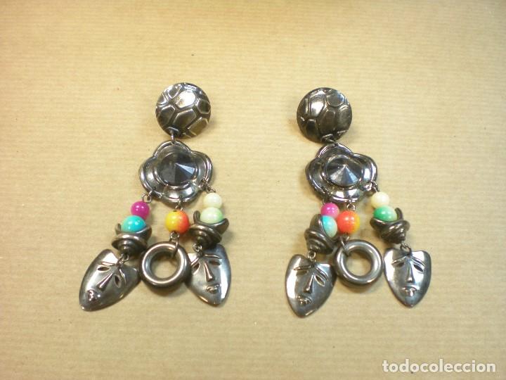 Schmuck: PENDIENTES FANTASIA METALICOS 80X40CM
