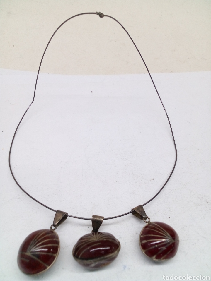 Joyeria: Collarvcon tres colgantes - Foto 1
