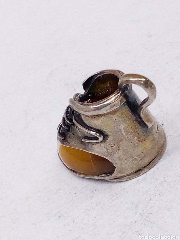 Joyeria: Colgante plata y nacar /C140 - Foto 1