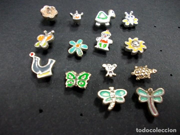 Joyeria: Lote de 14 pendientes con esmalte - Foto 1