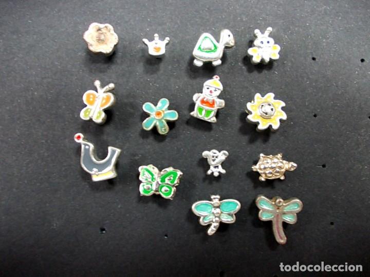 Joyeria: Lote de 14 pendientes con esmalte - Foto 2