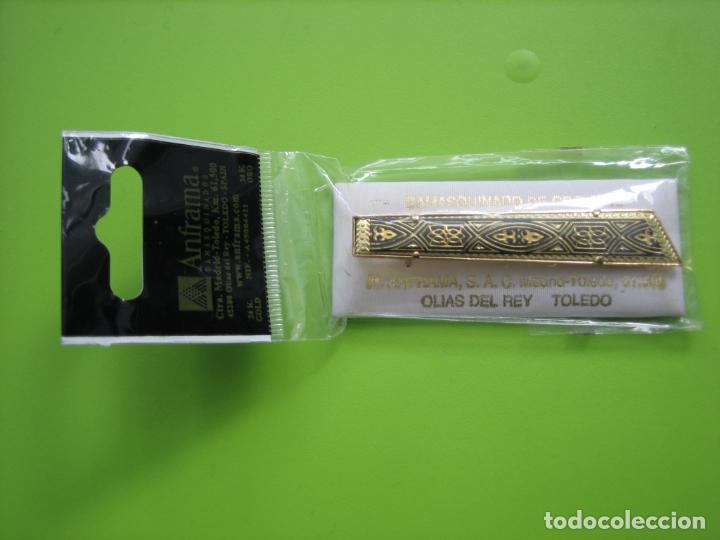 Joyeria: Pasador de corbata damasquinado en oro de 24K - Foto 1