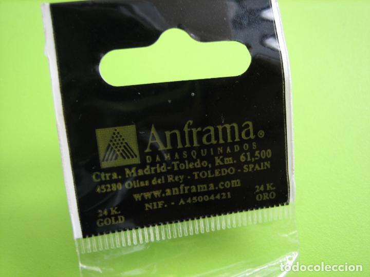 Joyeria: Pasador de corbata damasquinado en oro de 24K - Foto 4