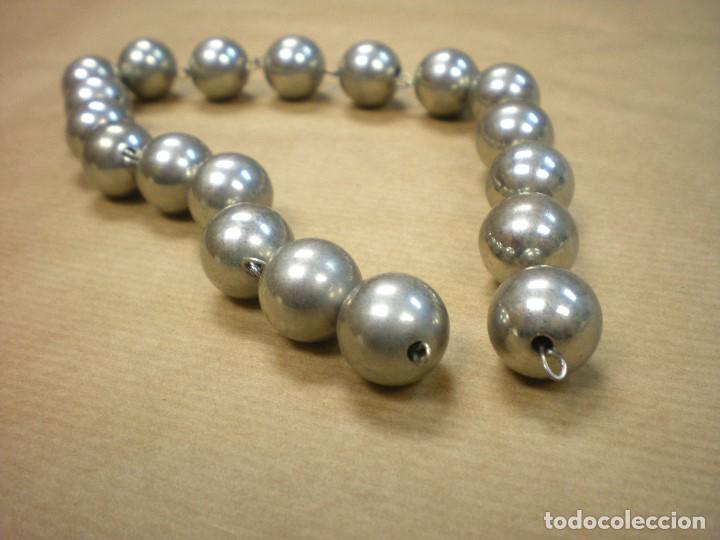 Joyeria: COLLAR CON BOLAS DE ACERO SIN CIERRE LONGITUD 38CM - Foto 1