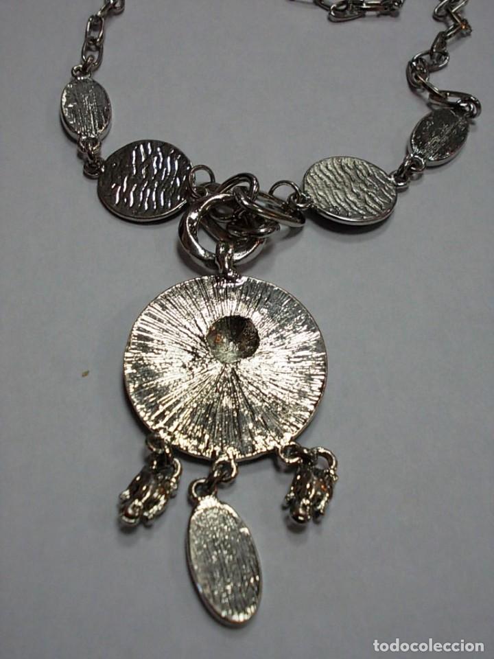 Joyeria: Collar plateado con colgantes esmaltados - Foto 5