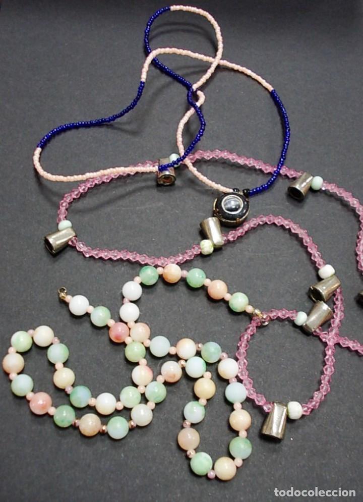 Joyeria: Lote de tres collares diferentes . - Foto 1