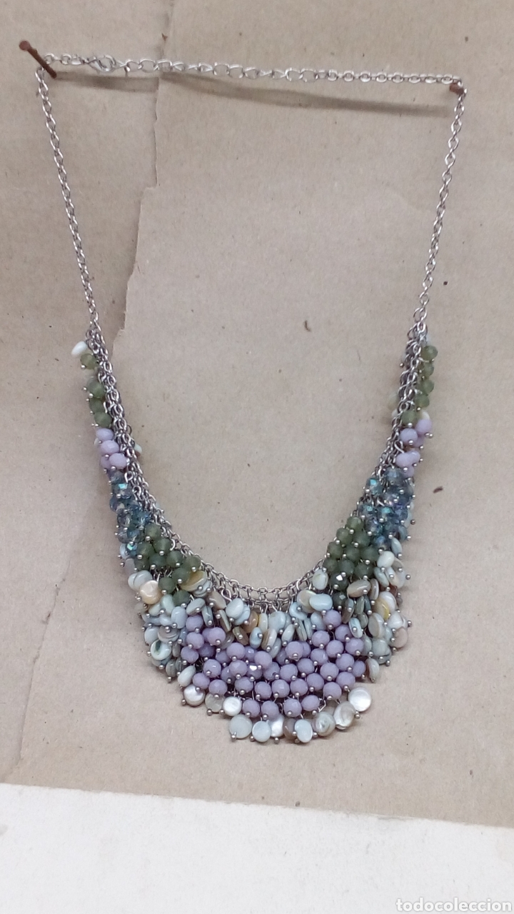 Joyeria: Collar bisuter&iacute;a piedras naturales - Foto 2