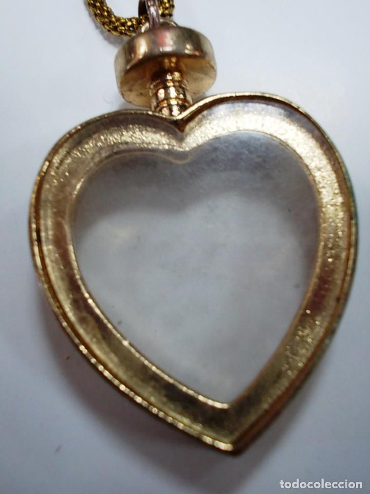 Joyeria: Collar dorado combinado cadena y cordon con colgante corazon - Foto 5