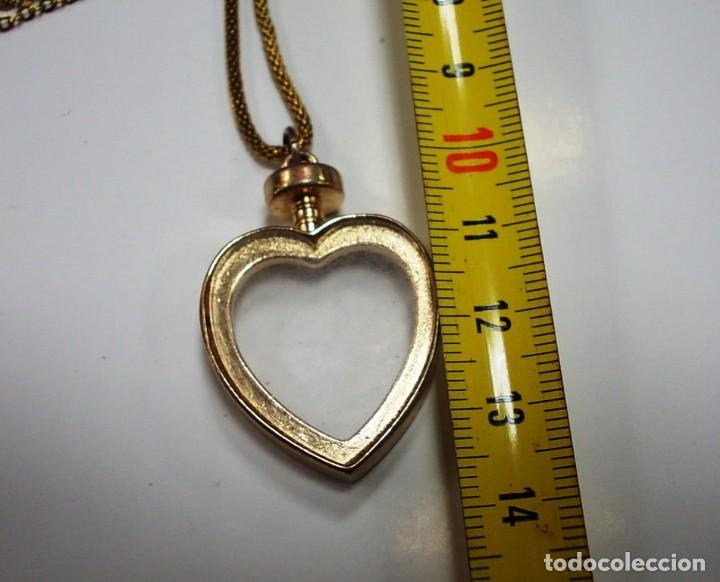 Joyeria: Collar dorado combinado cadena y cordon con colgante corazon - Foto 6