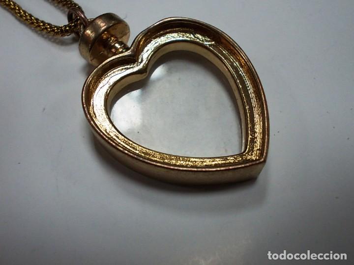 Joyeria: Collar dorado combinado cadena y cordon con colgante corazon - Foto 7