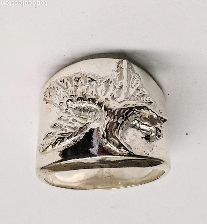 Joalharia: Anillo aguila en plata 925 mls. 13,13 grms.