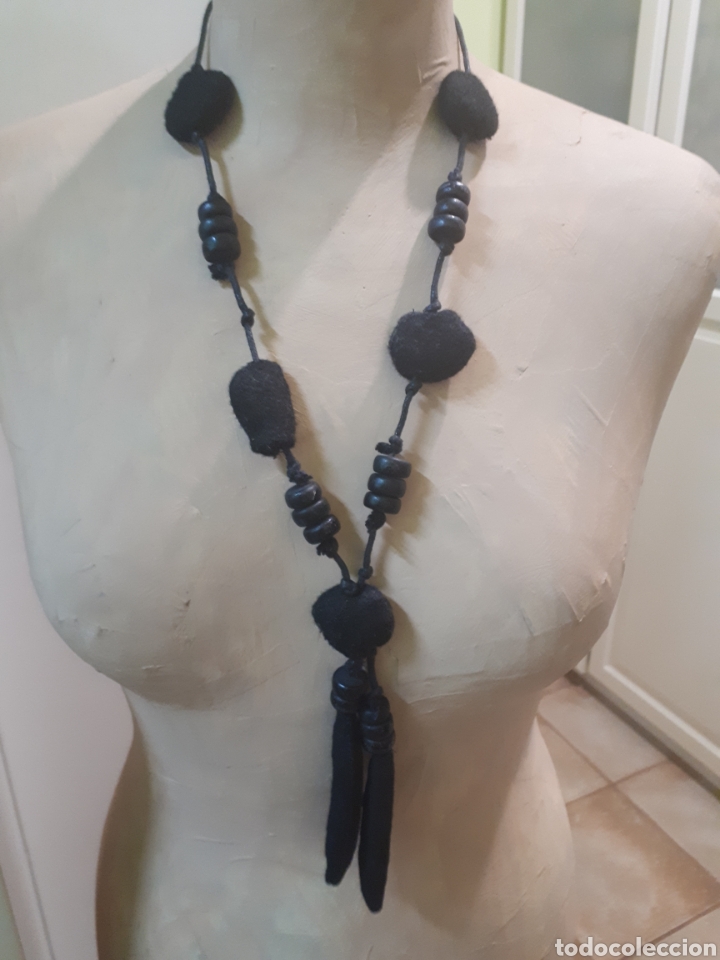 Joalharia: Collar fieltro negro