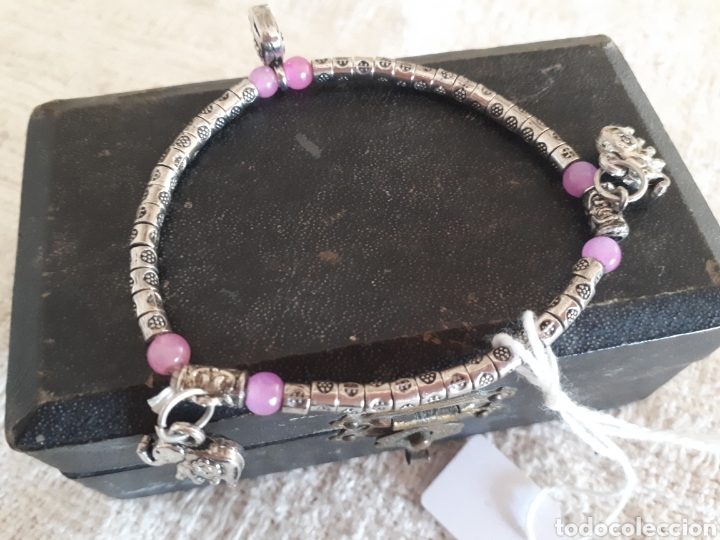 Joyeria: Pulsera plata India elefantes - Foto 1