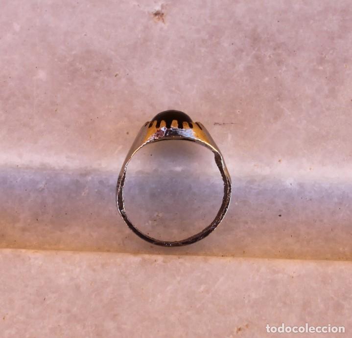Joyeria: Anillo con cabuj&oacute;n negro, a&ntilde;os 60 - Foto 5